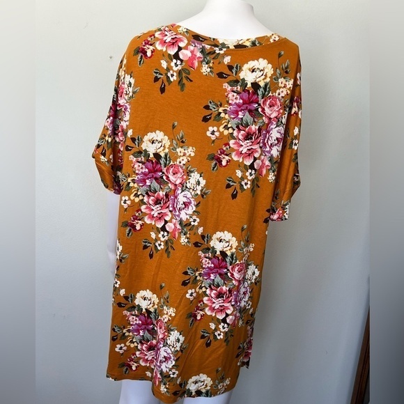 Niloufo - Womens Floral Print Top Sz XL - Picture 6 of 8
